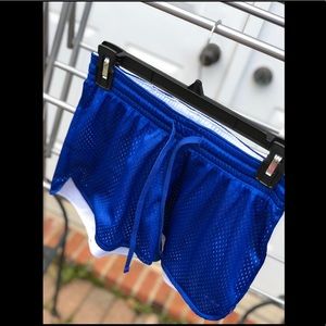 Champion Blue/White Reversible Shorts